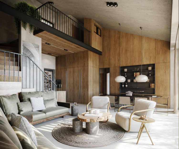 Luksuzan dom ispunjen prirodnim materijalima za savršenu konekciju sa prirodom